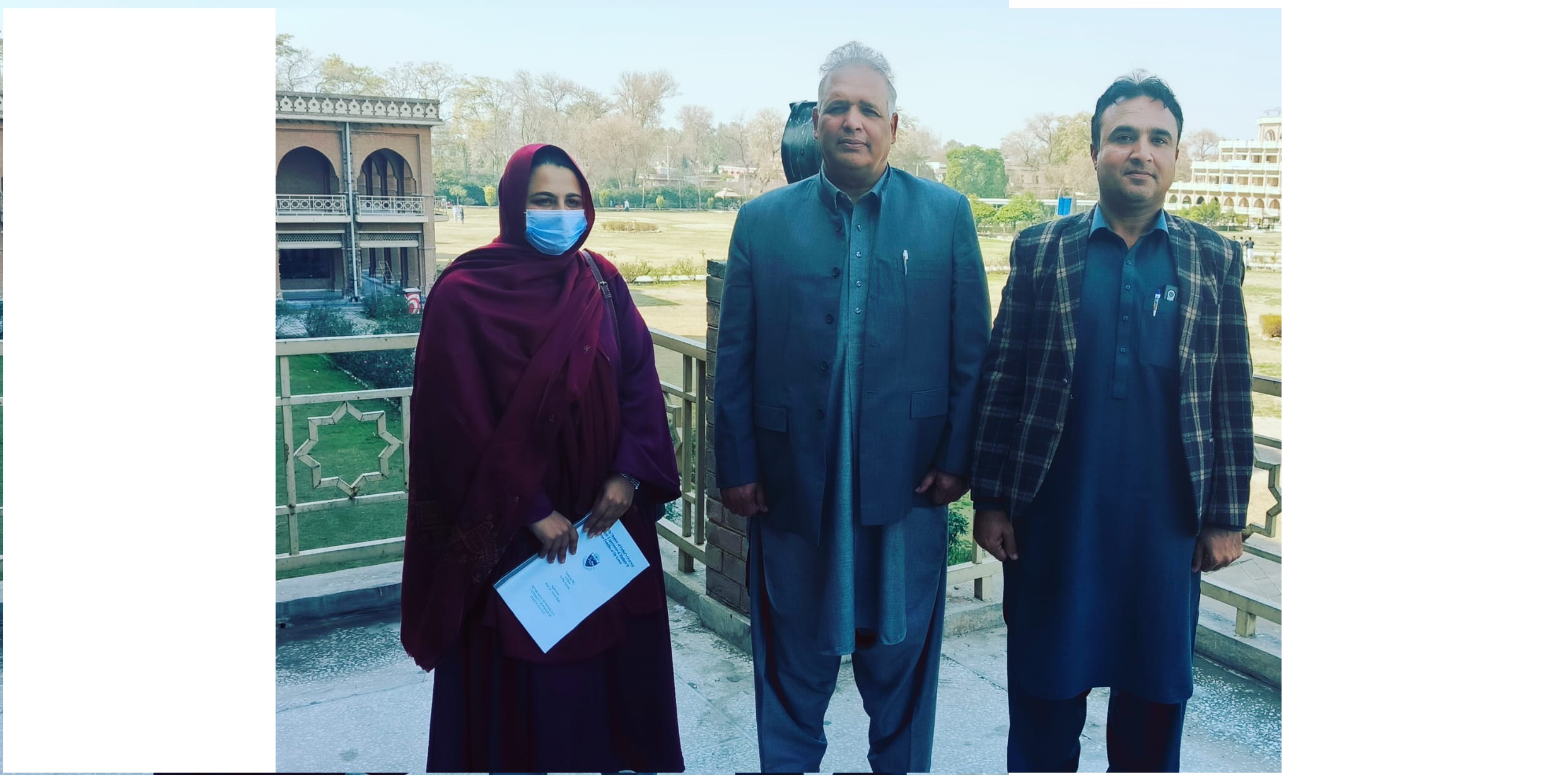 Ms.  Saima Wahid, defended her M.Phil Viva Voce.D